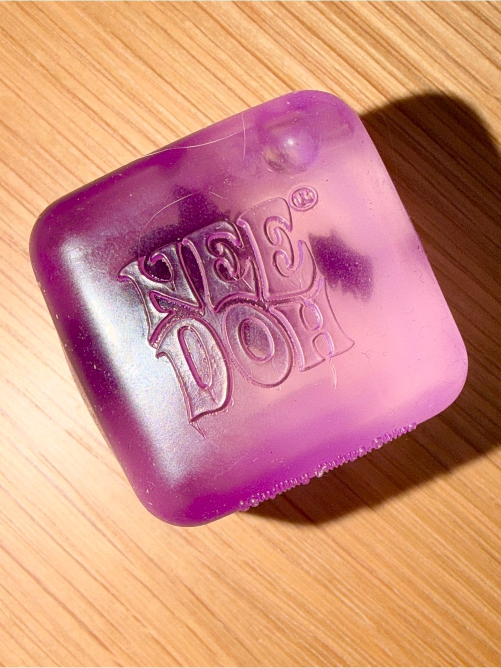Needoh purple nice ice baby with bats from needoh funky frights advent calendar